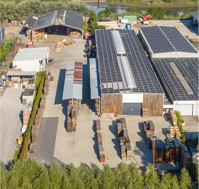 Productie-eenheid Tech-Wood Wichelen