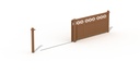 SCHUIFPOORT DECO RAIL 410/450 - ZUILEN