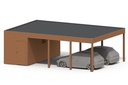 AANBOUW CARPORT MODERN