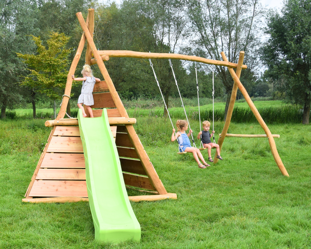 TIPI MET DUBBELE SCHOMMEL