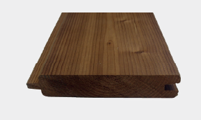 MASSIEFPLANK THERMO 34X145MM 200CM ZONDER TAND
