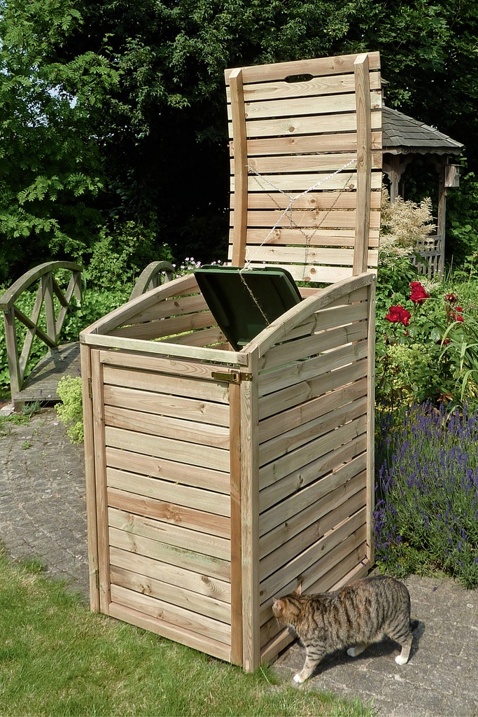 AFVALBERGING BASIC ENKEL 72X90X120/132CM