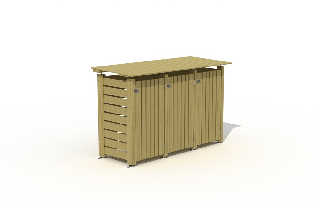 AFVALBERGING EXCLUSIVE MET DAK 125X195X80CM