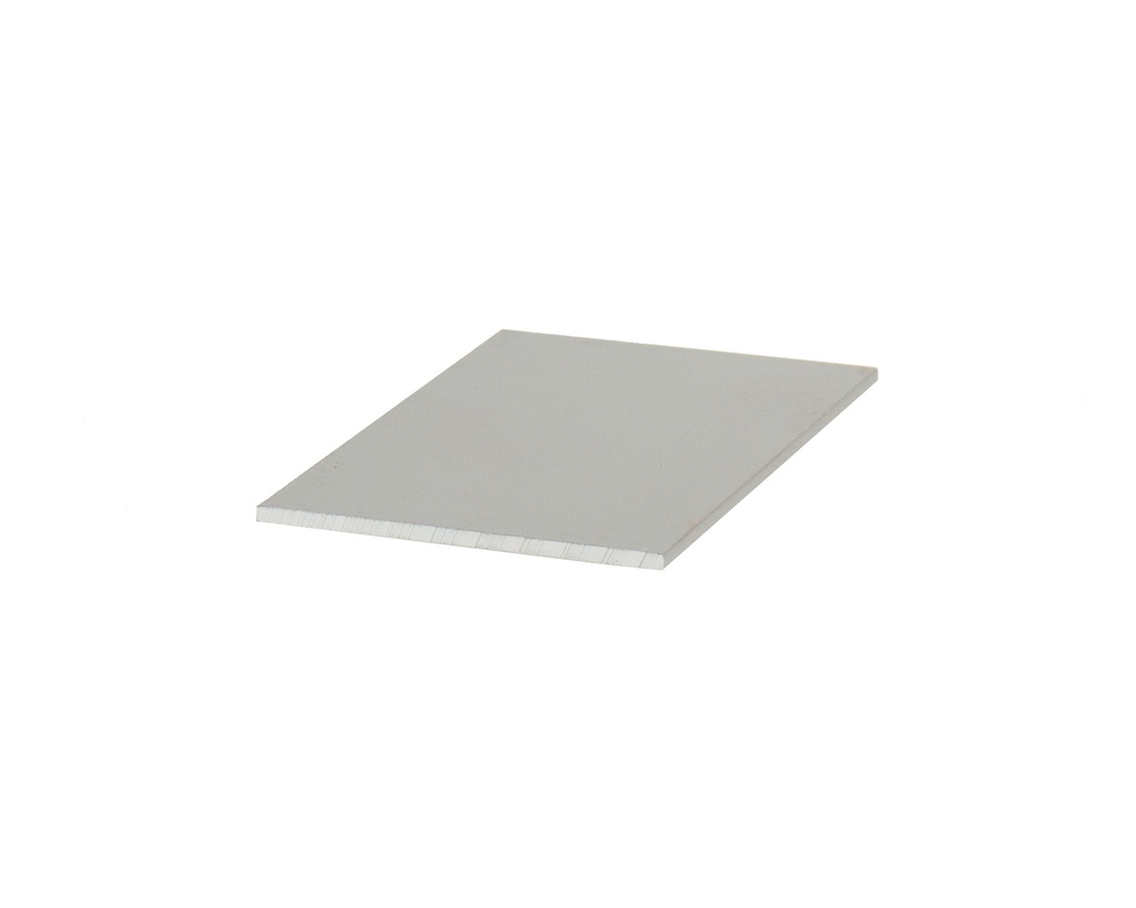 PLAQUE DE FINITION POUR POTEAU: 70X50X2MM