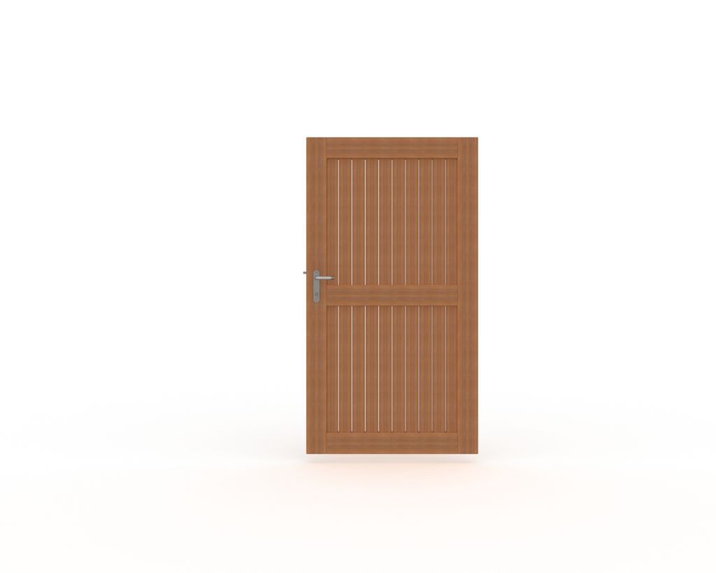 BELVEDERE POORT PADOUK 180X100CM