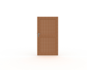 BELVEDERE POORT PADOUK 180X100CM