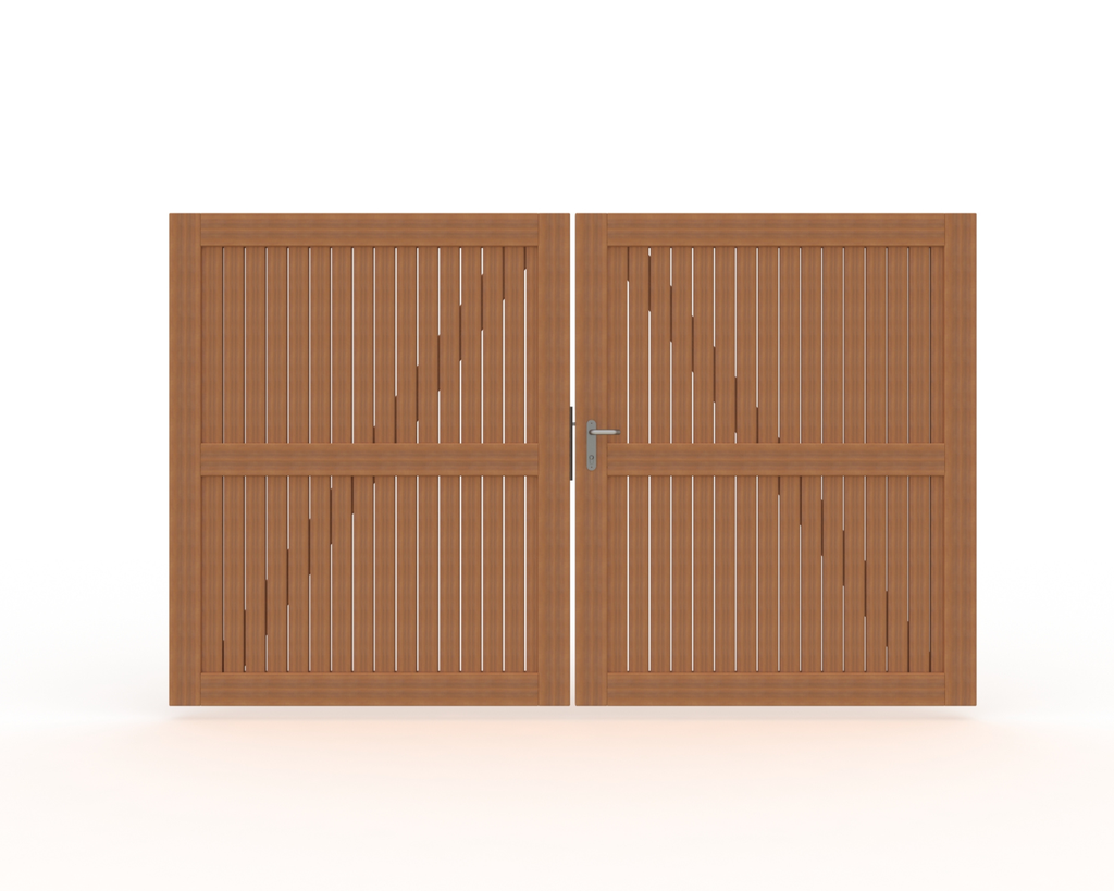 BELVEDERE POORT PADOUK 180X300CM