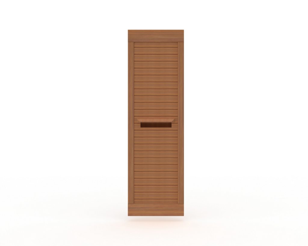 EXCELLENT VAST PANEEL PADOUK 180X54CM - BRIEVENBUS
