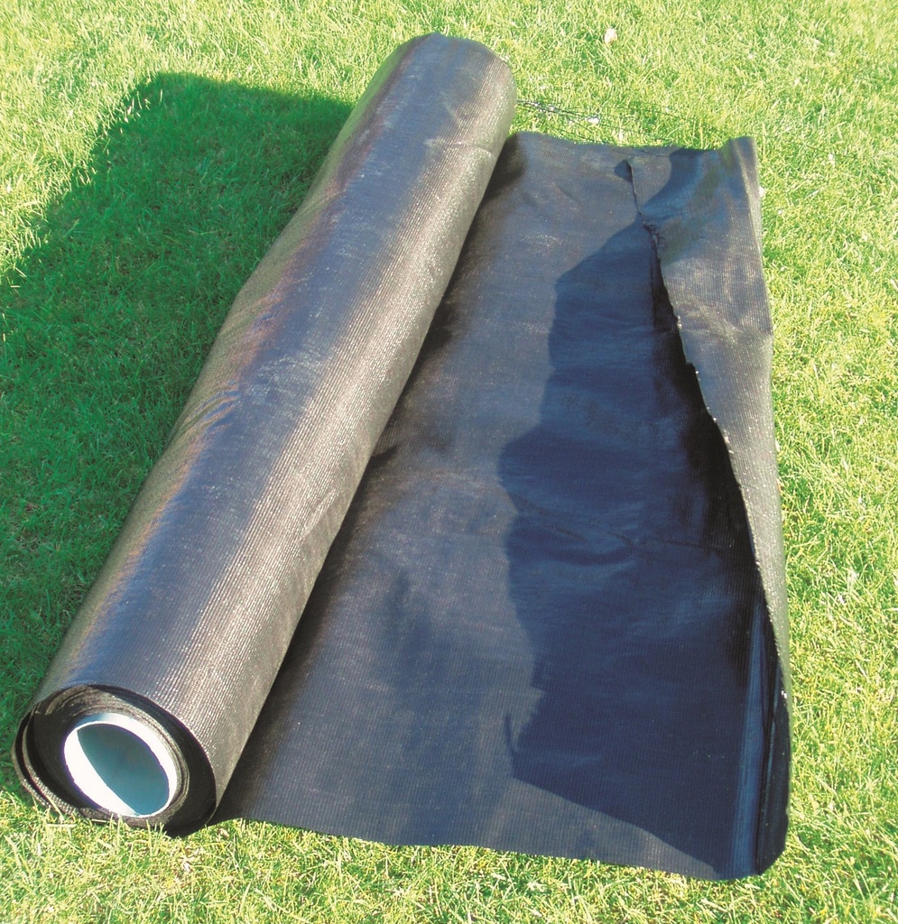 GÉOTEXTILE TISSÉ NOIR ROULEAU 0.75X100M