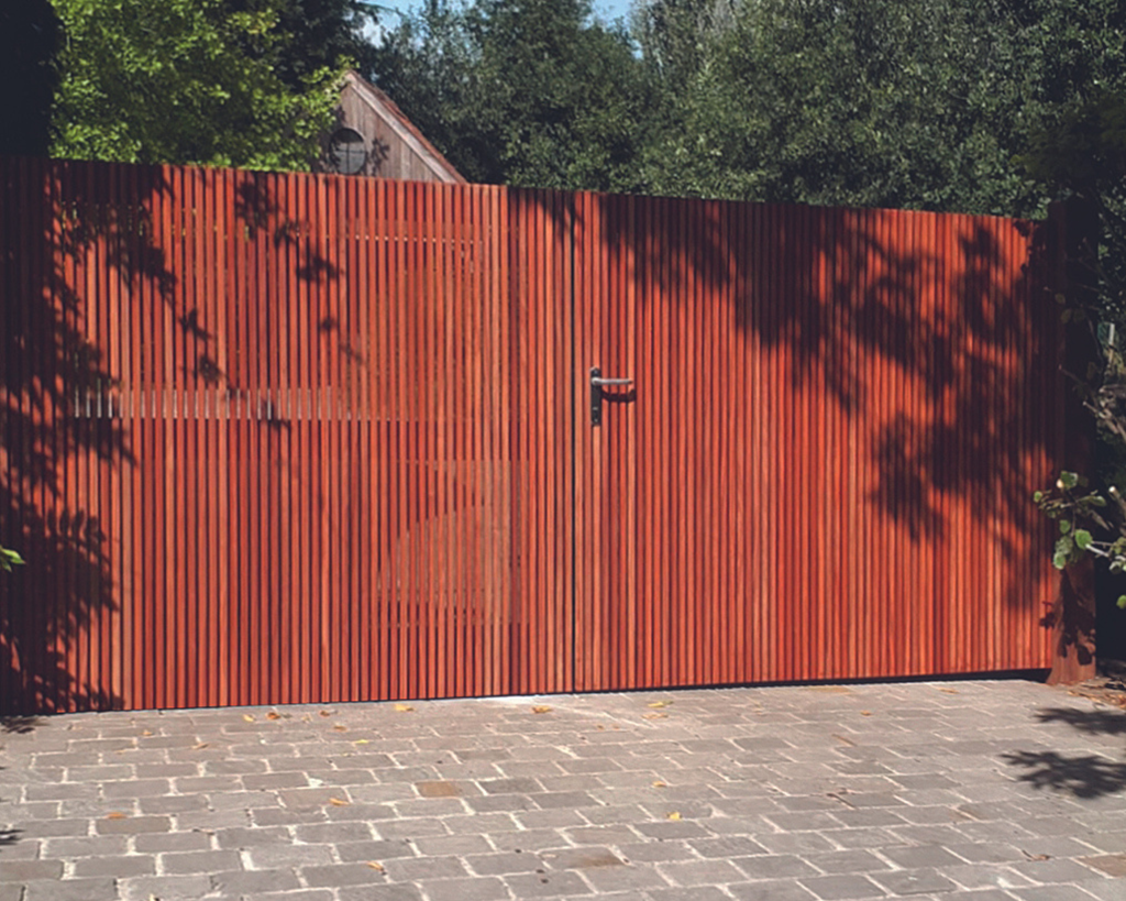 MIKA POORT PADOUK 180X300CM