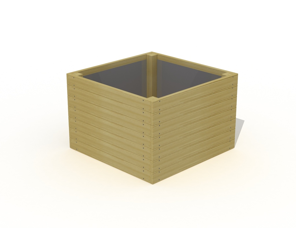 QUADRO BLOEMNBAK RNG 100X100X67CM