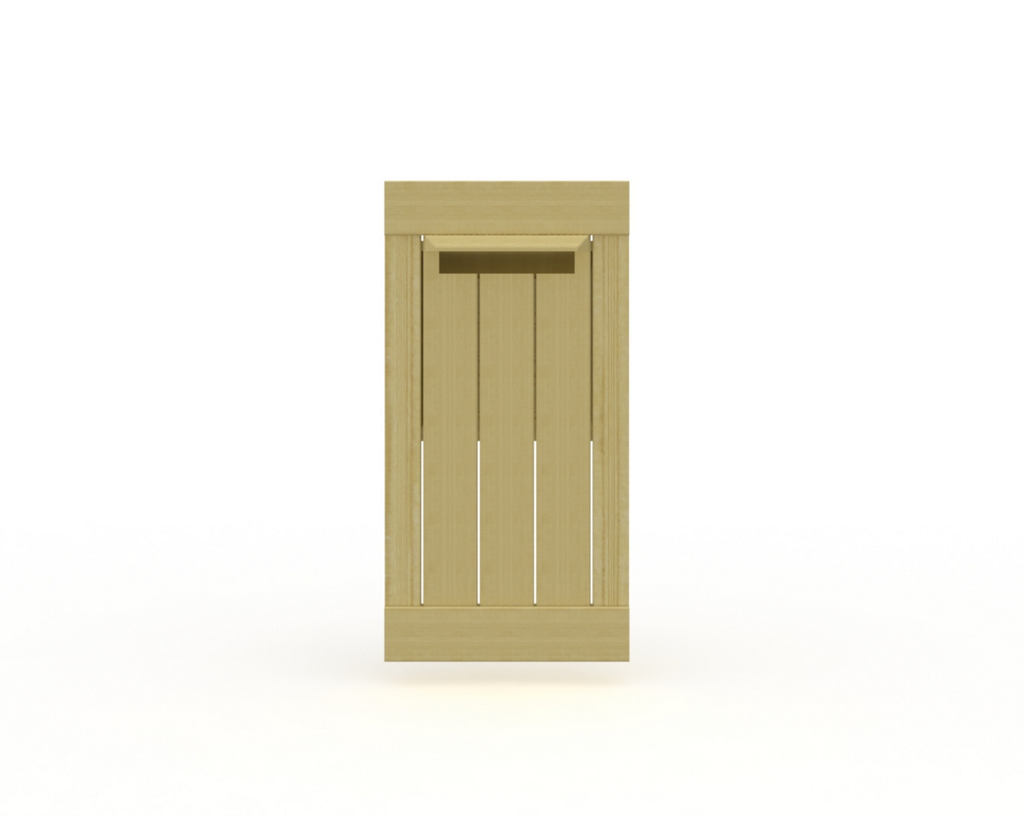 RESIDENCE PANNEAU FIXE AVEC BOITE AUX LETTRES 106X54CM