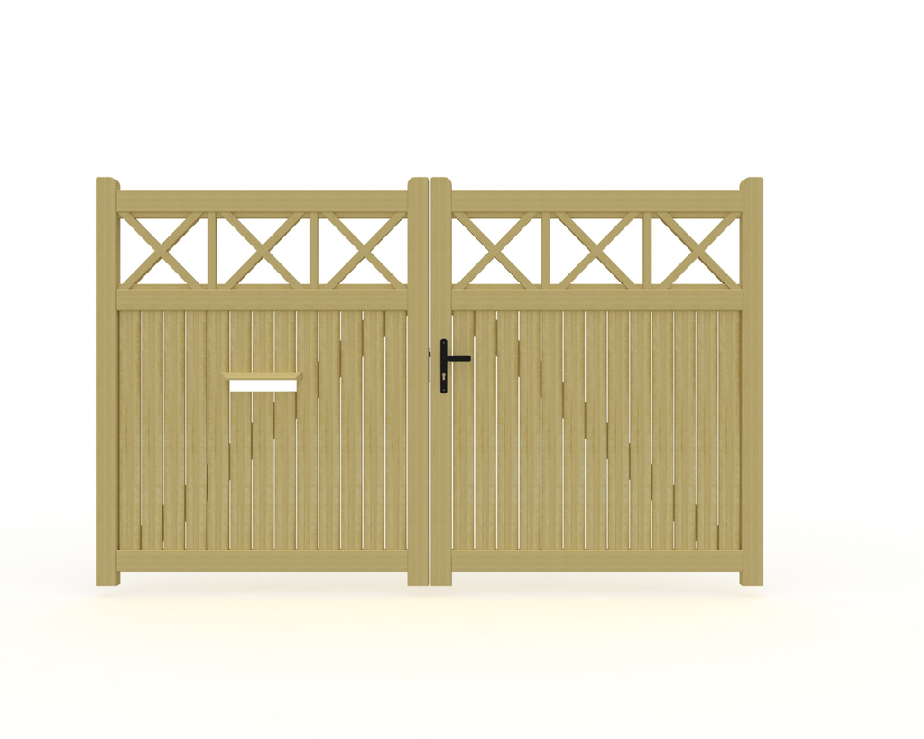 ROYAL DECORATIEF POORT RNG 180X300CM - BRIEVENBUS