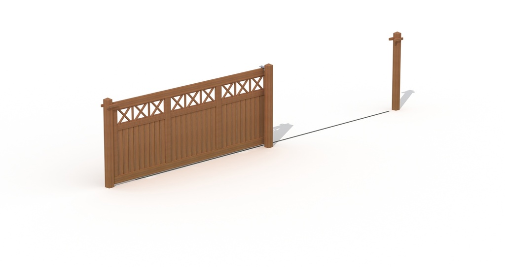 SCHUIFPOORT DECO RAIL 440/480 - PALEN