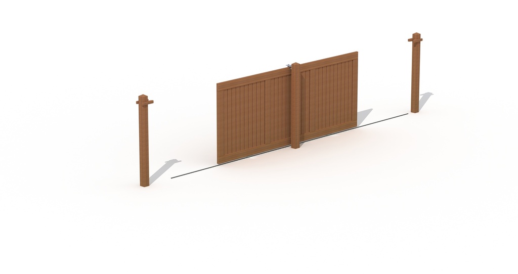 SCHUIFPOORT HOOG RAIL 410/450 - ZUILEN