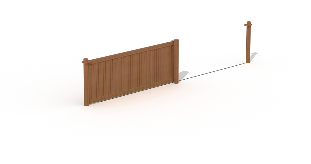 SCHUIFPOORT HOOG RAIL 470/510 - PALEN
