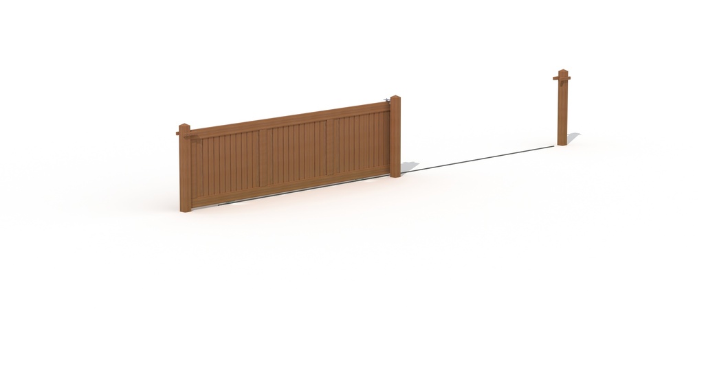 SCHUIFPPOORT LAAG RAIL 470/510 -PALEN