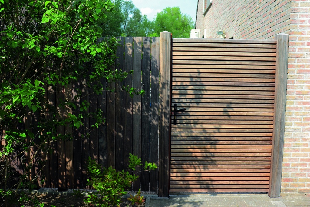 SUPERIOR POORT HORIZONTAAL PADOUK 180X100CM
