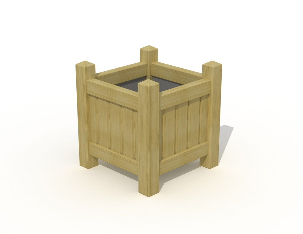 BAC FLEURS ASSEMBLE TENON MORTAISE PIN 50X50X55CM