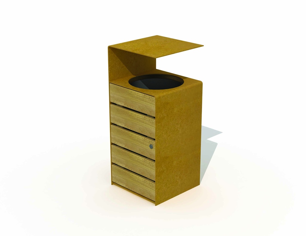 RALUPO MET HORIZONTALE PLANKEN