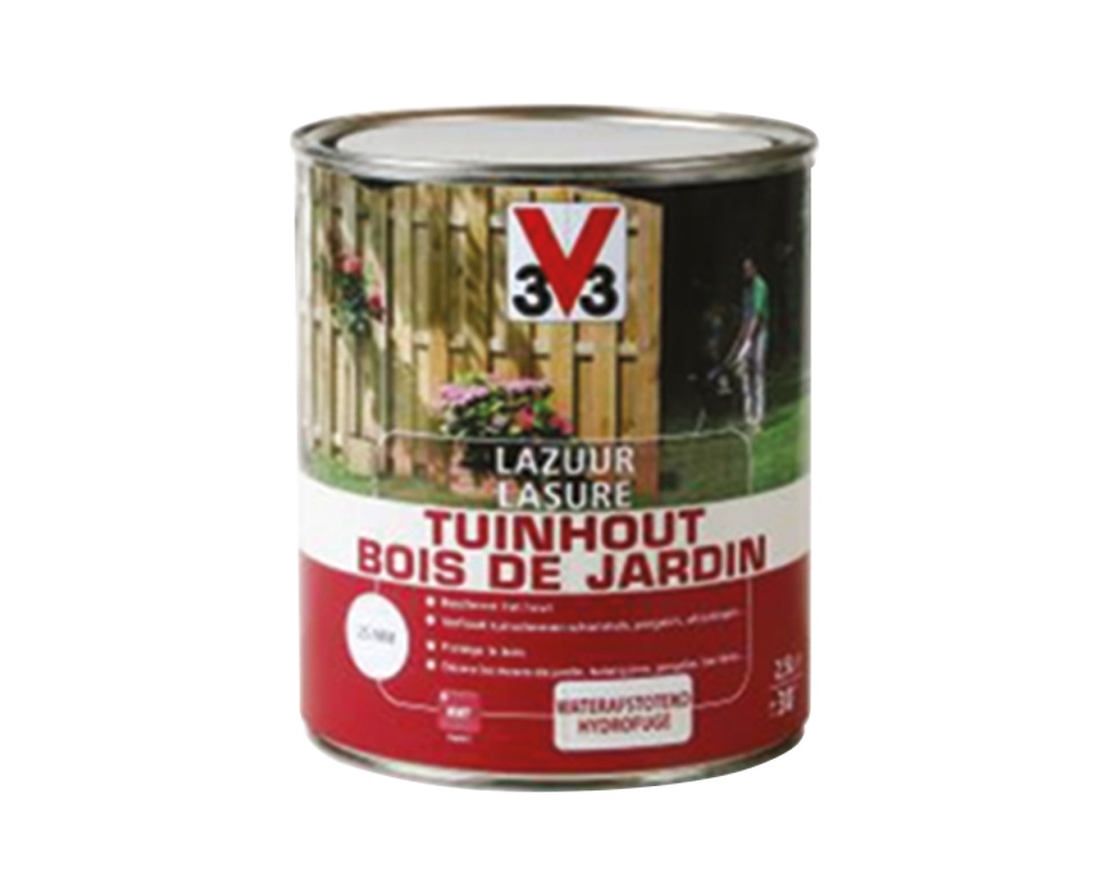 V33 LASURE BOIS DE JARDIN MAT
