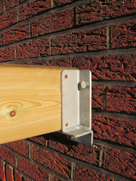 [X0000] FER GALVANISE SOLIDE POUR FIXATION CONTRE LE MUR