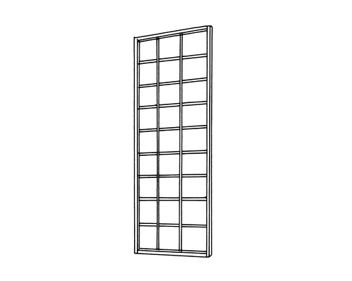[18600] TREILLAGE EN PIN DROIT 180X60CM