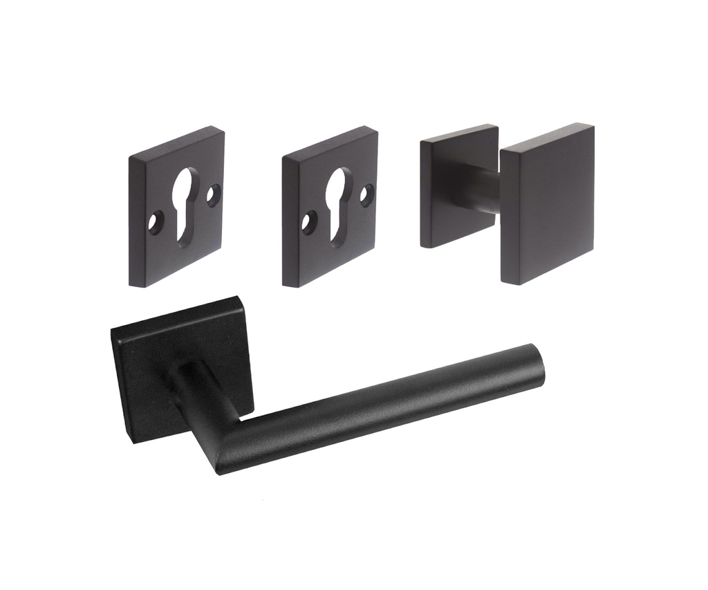 [4900VZ] CARRÉ NOIR - POIGNÉE CARRÉE OU CLASSIQUE