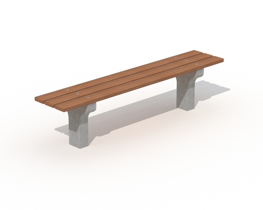 [P210] BANC BOEDAPEST CLASSIC BOIS TROPICAL 