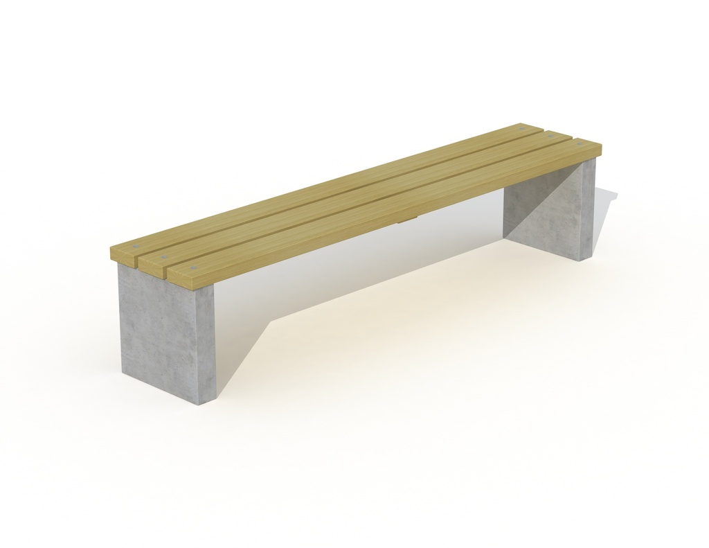 [P215] BANC BUDAPEST MODERNE EN PIN