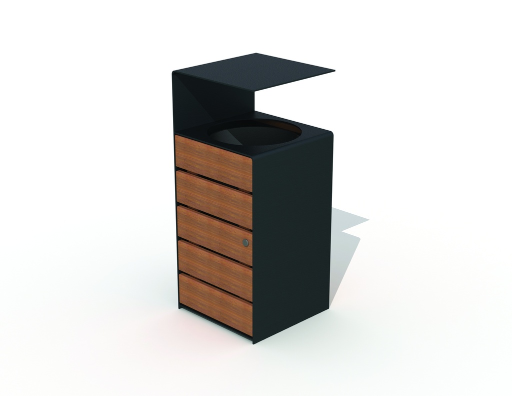 [P743] TYGO MET HORIZONTALE PLANKEN